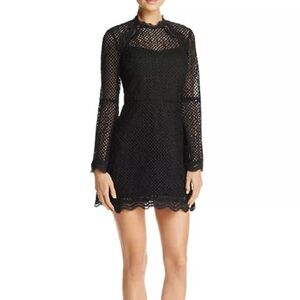 Black lace AQUA dress- NWT!